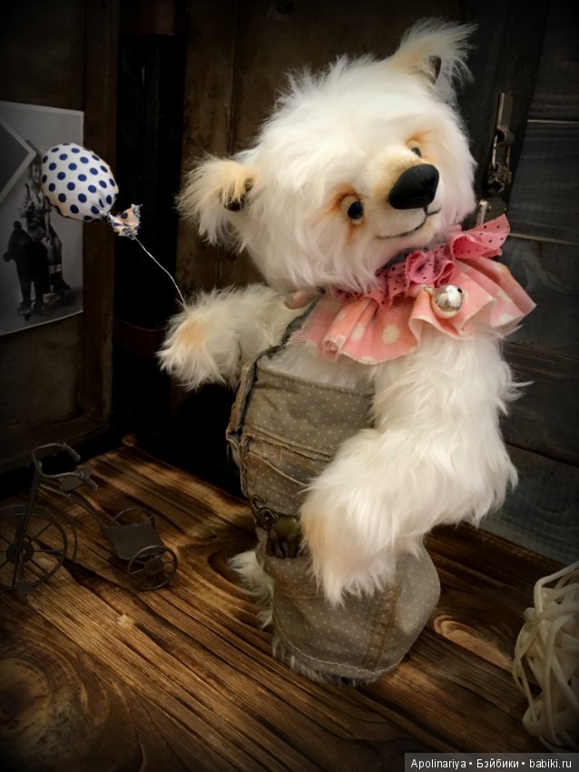 Юки, мишка-тедди — Авторские мишки Тедди и друзья: фото