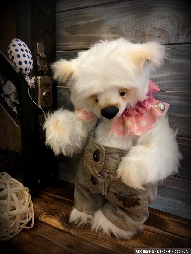 Юки, мишка-тедди — Авторские мишки Тедди и друзья: фото (фото 8)