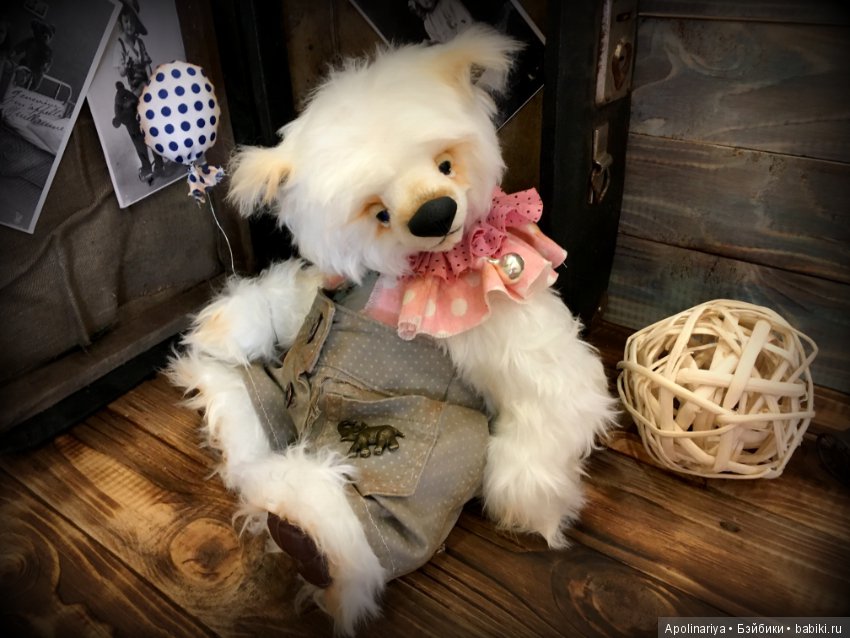 Юки, мишка-тедди — Авторские мишки Тедди и друзья: фото