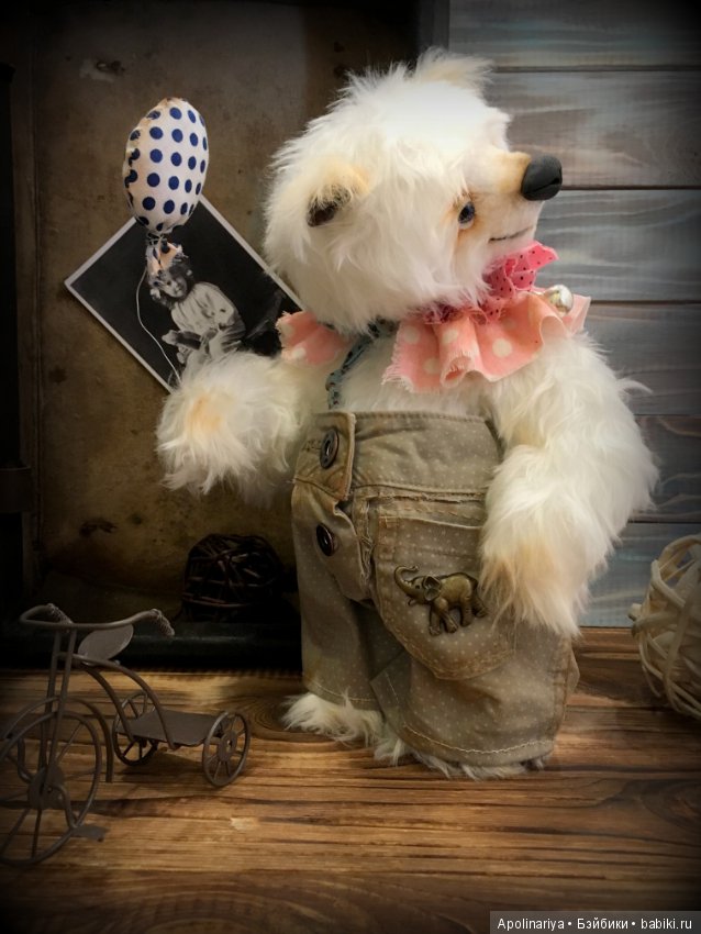 Юки, мишка-тедди — Авторские мишки Тедди и друзья: фото