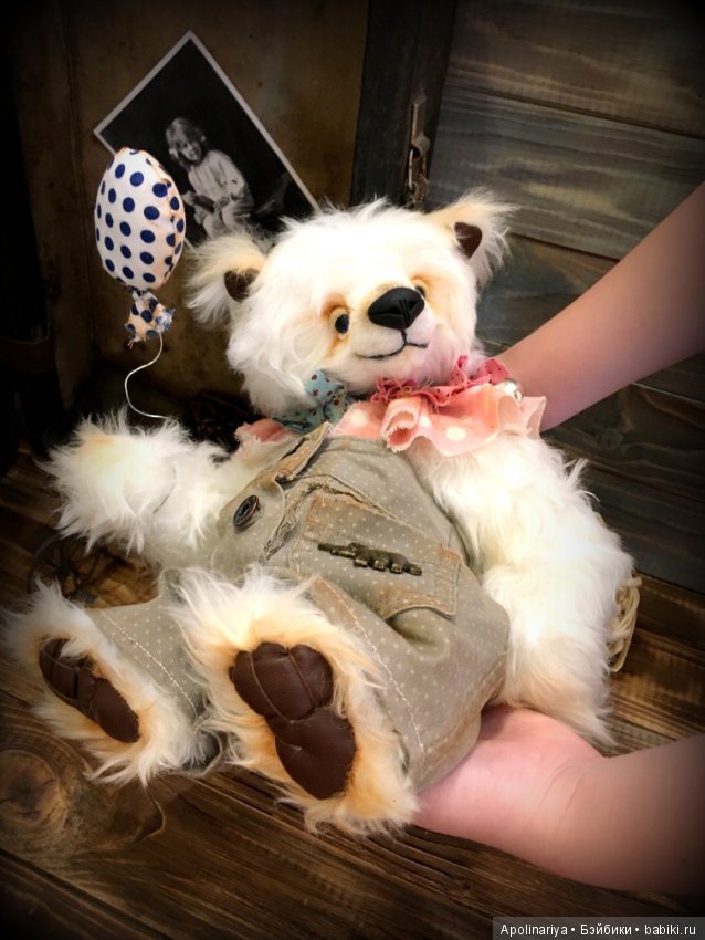 Юки, мишка-тедди — Авторские мишки Тедди и друзья: фото