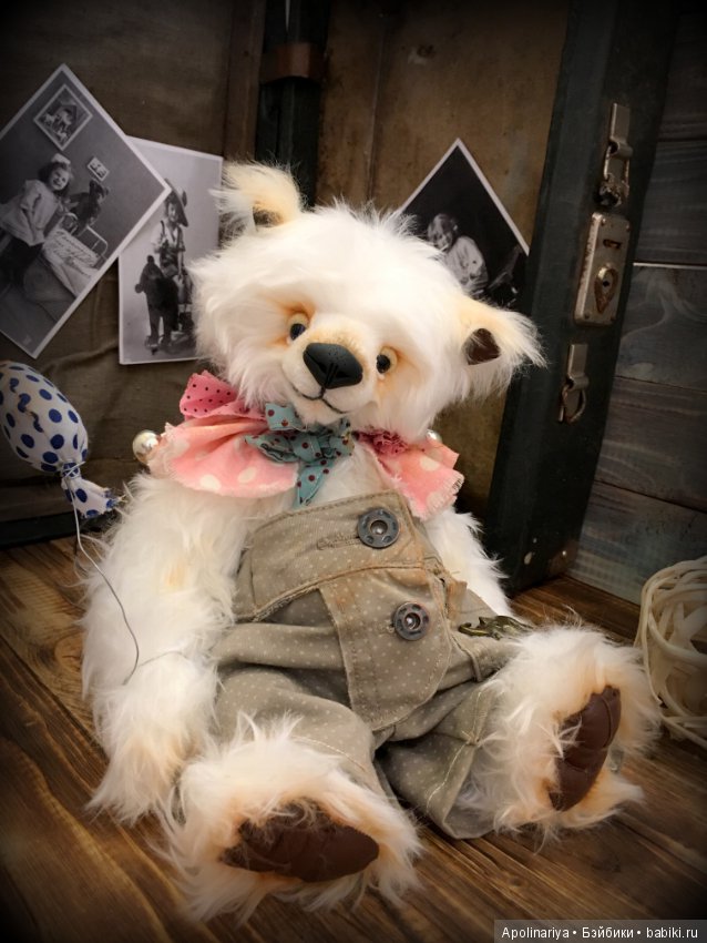 Юки, мишка-тедди — Авторские мишки Тедди и друзья: фото