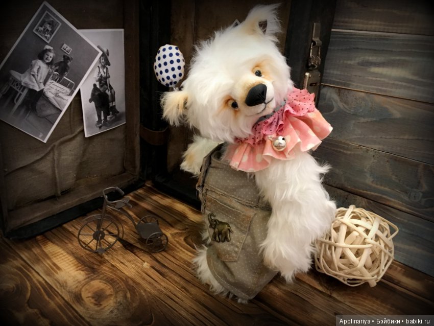 Юки, мишка-тедди — Авторские мишки Тедди и друзья: фото (фото 7)