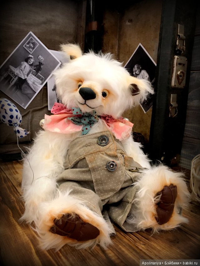 Юки, мишка-тедди — Авторские мишки Тедди и друзья: фото