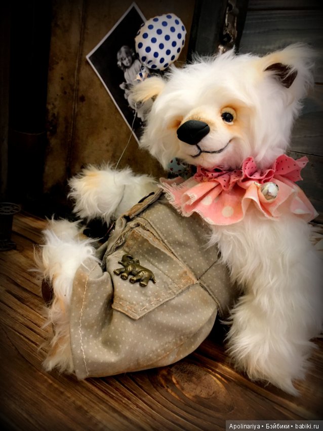 Юки, мишка-тедди — Авторские мишки Тедди и друзья: фото