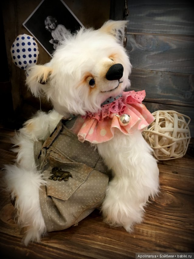 Юки, мишка-тедди — Авторские мишки Тедди и друзья: фото (фото 3)