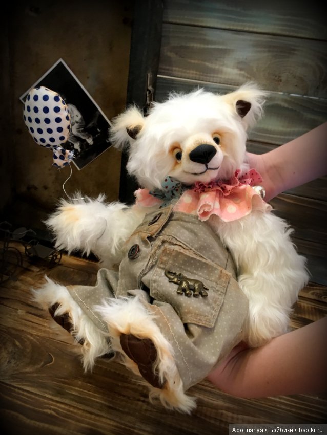 Юки, мишка-тедди — Авторские мишки Тедди и друзья: фото