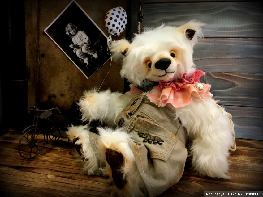 Юки, мишка-тедди — Авторские мишки Тедди и друзья: фото