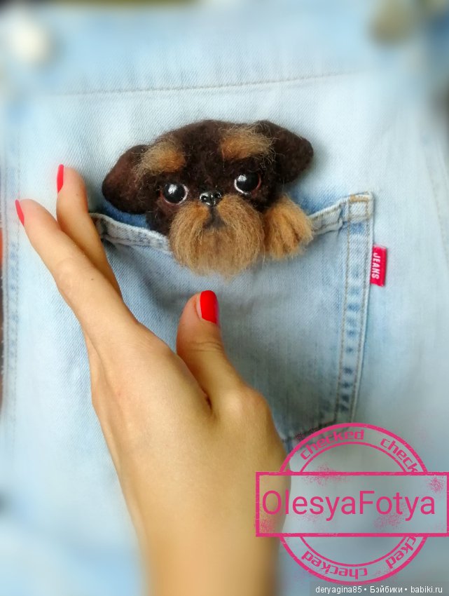 Брошки — Валяные игрушки из шерсти: сухое валяние (фото 2)