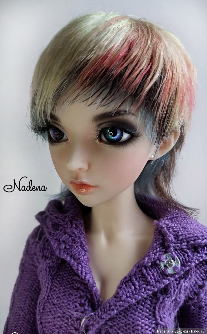 Разноцветный паричок — Одежда и обувь для кукол BJD (БЖД): 1/3 (фото 5)