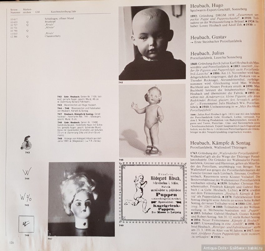 Цизлики, легендарные Цизлики или Сieslik's Lexikon Der Deutschen Puppenindustrie, часть 3