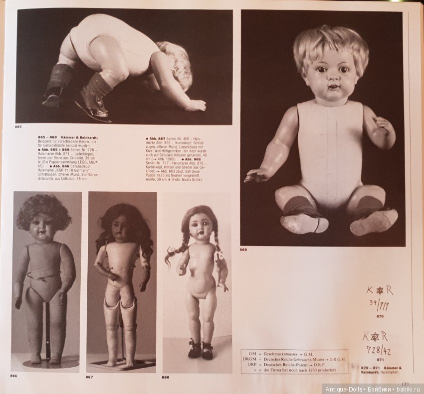 Цизлики, легендарные Цизлики или Сieslik's Lexikon Der Deutschen Puppenindustrie, часть 3