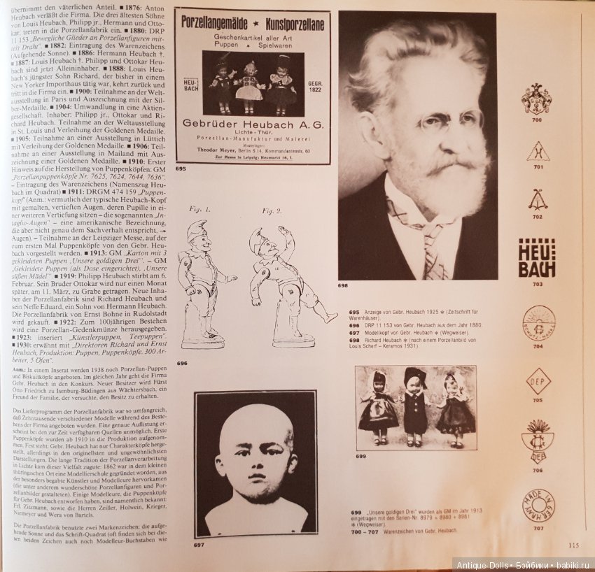 Цизлики, легендарные Цизлики или Сieslik's Lexikon Der Deutschen Puppenindustrie, часть 3