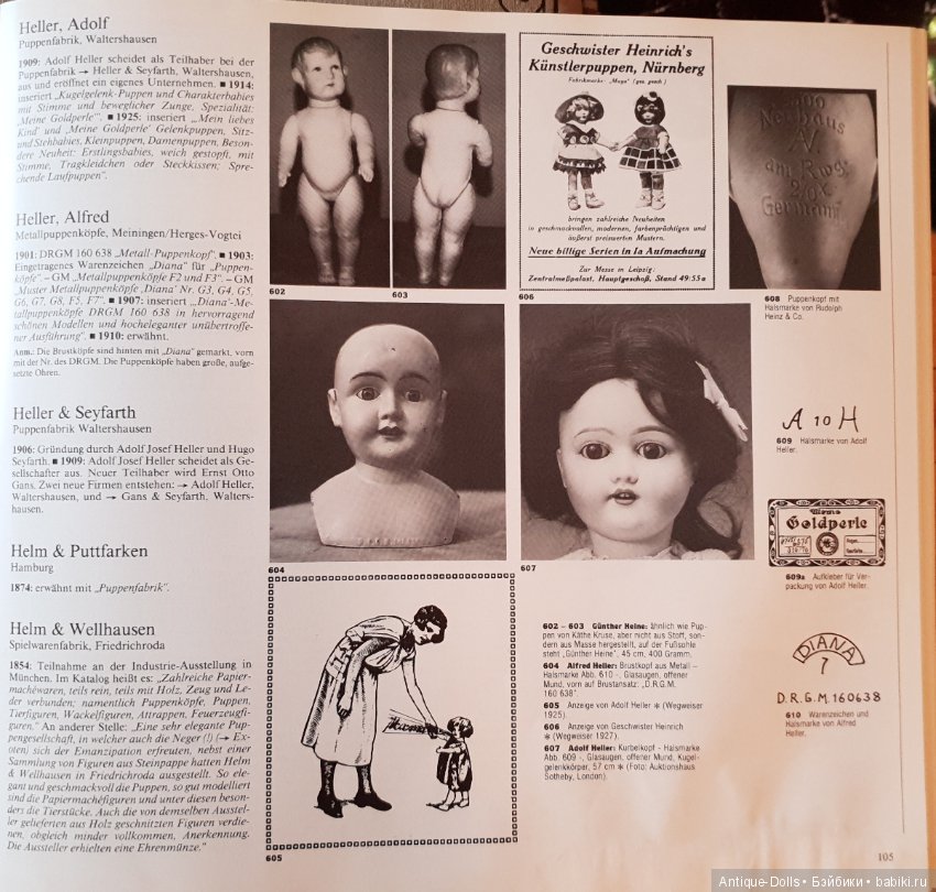Цизлики, легендарные Цизлики или Сieslik's Lexikon Der Deutschen Puppenindustrie, часть 3 (фото 5)