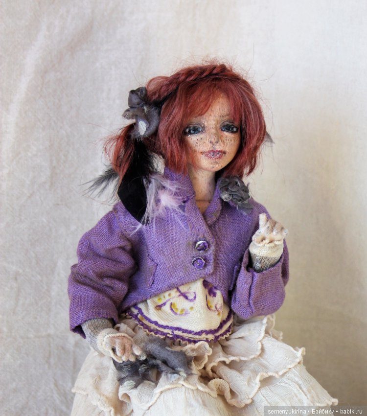 Текстильная шарнирная кукла. Продолжение 3 (фото 3)