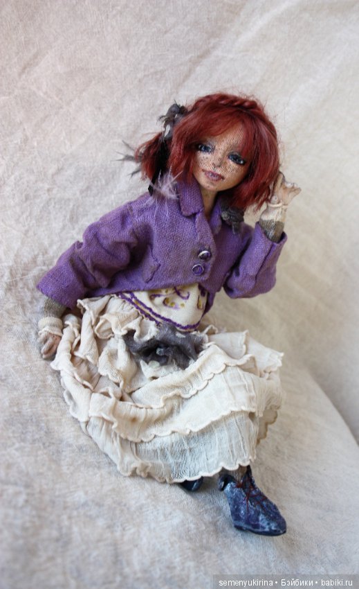 Текстильная шарнирная кукла. Продолжение 3 (фото 5)