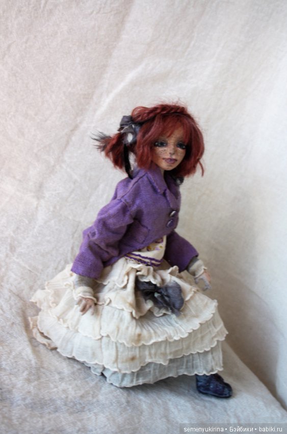 Текстильная шарнирная кукла. Продолжение 3 (фото 8)