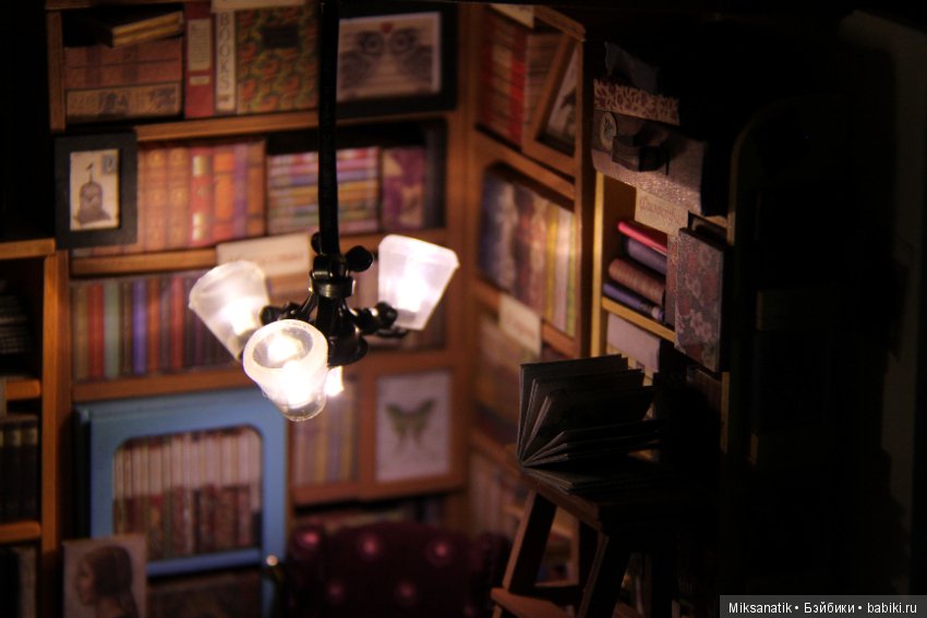 Миниатюрный мир или книжный магазинчик для зверят (фото 10)