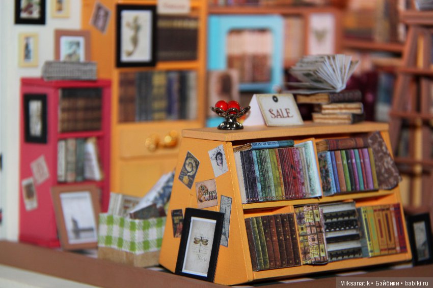 Миниатюрный мир или книжный магазинчик для зверят (фото 9)