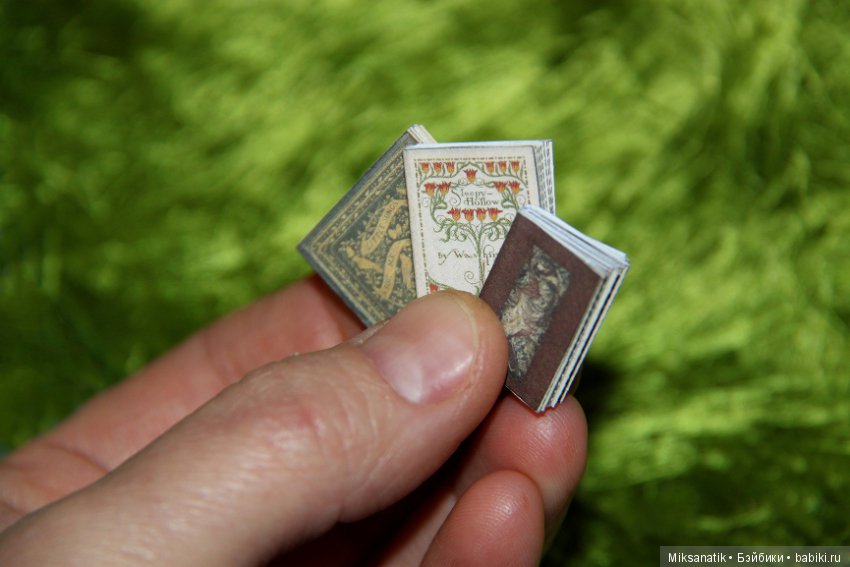 Миниатюрный мир или книжный магазинчик для зверят