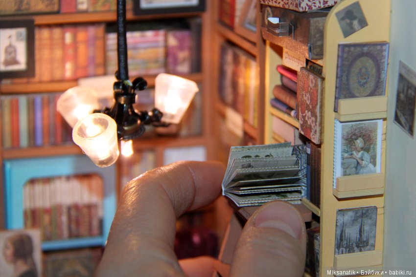 Миниатюрный мир или книжный магазинчик для зверят (фото 4)