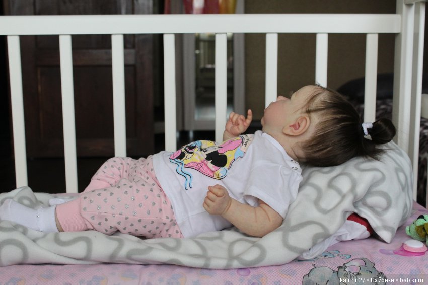 Кукла реборн Полинка, молд Saskia. Мастер Ekaterina Abbyasova babies