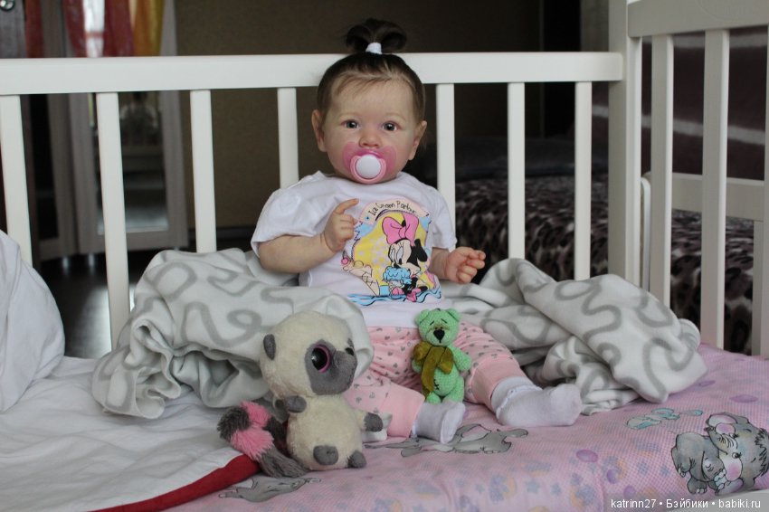 Кукла реборн Полинка, молд Saskia. Мастер Ekaterina Abbyasova babies