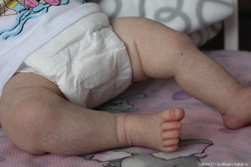 Кукла реборн Полинка, молд Saskia. Мастер Ekaterina Abbyasova babies