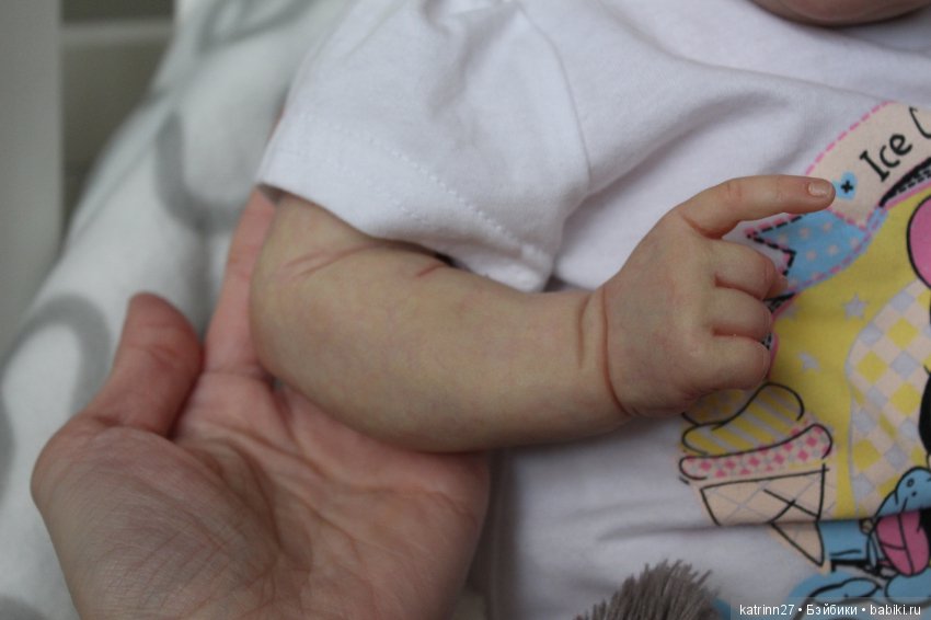 Кукла реборн Полинка, молд Saskia. Мастер Ekaterina Abbyasova babies