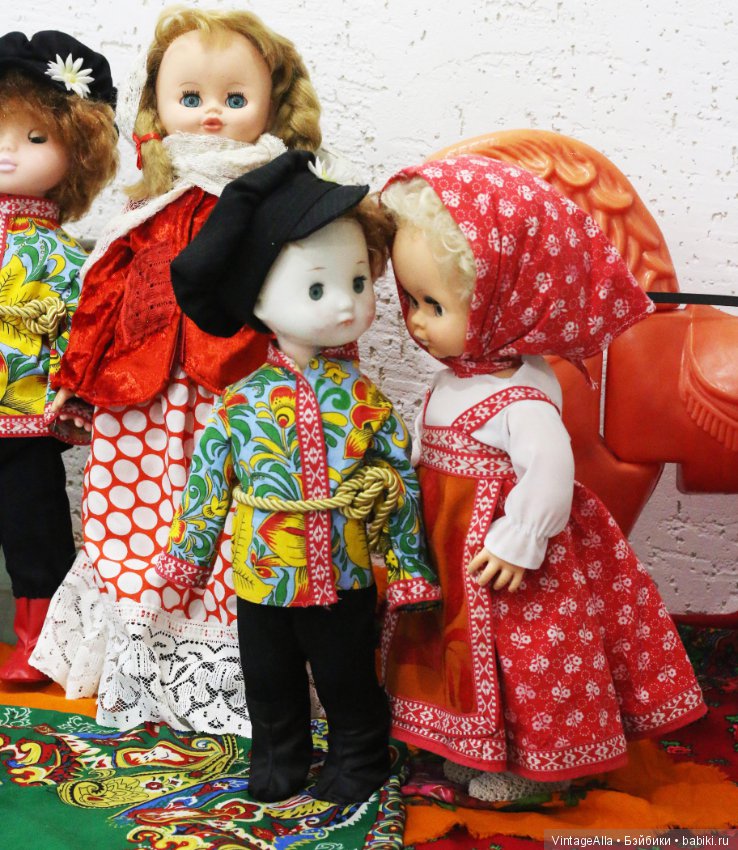 Лоскуток и куколка старенькая (фото 2)