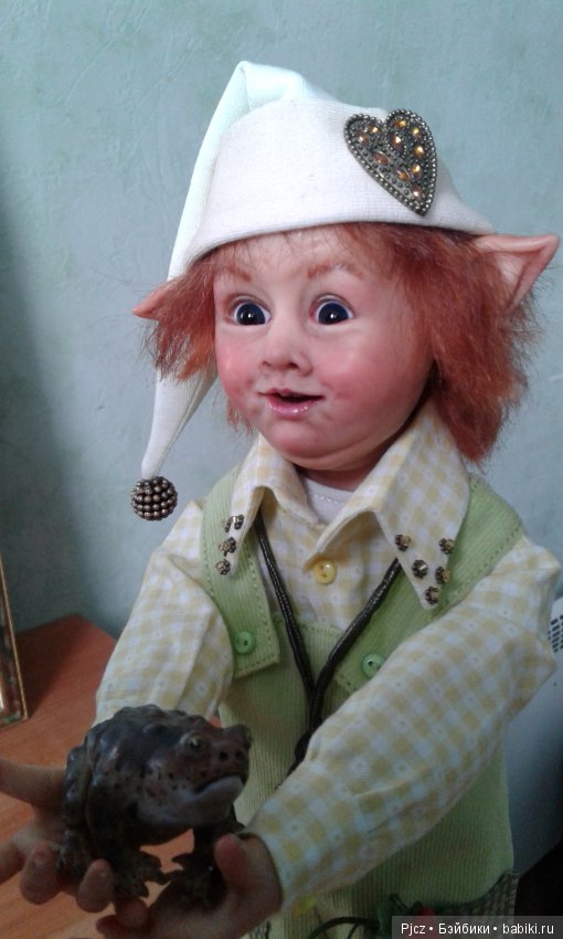 Троллик. Наверное Лелик — Лепка авторских кукол: полимерная глина (фото 3)