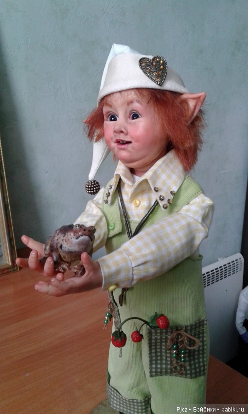 Троллик. Наверное Лелик — Лепка авторских кукол: полимерная глина (фото 2)