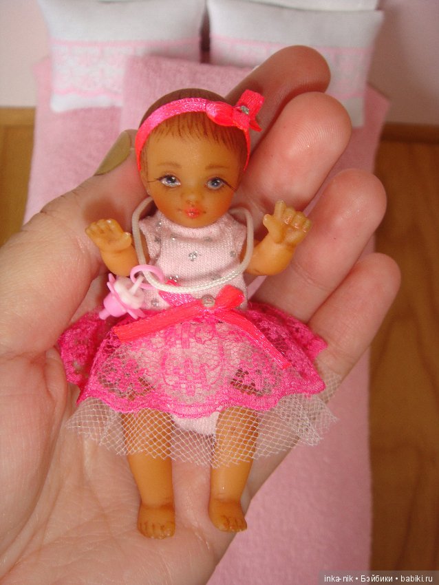 Превращение в Дюймовочку — Реставрация и преображение кукол: ремонт (фото 6)