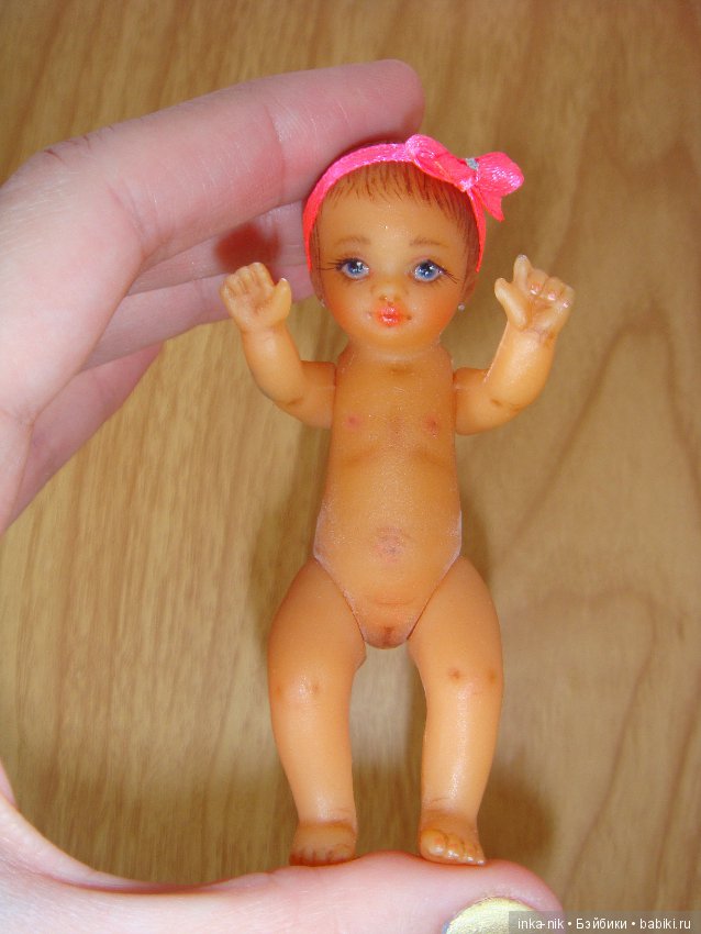 Превращение в Дюймовочку — Реставрация и преображение кукол: ремонт