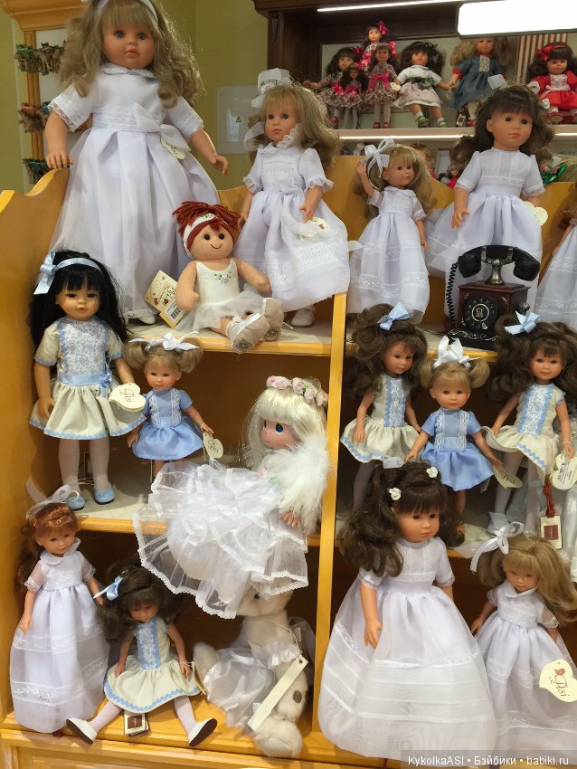 Витрины ASI — Куклы ASI (Аси): испанские пупсы
