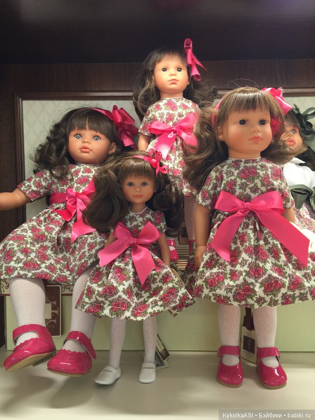 Витрины ASI — Куклы ASI (Аси): испанские пупсы