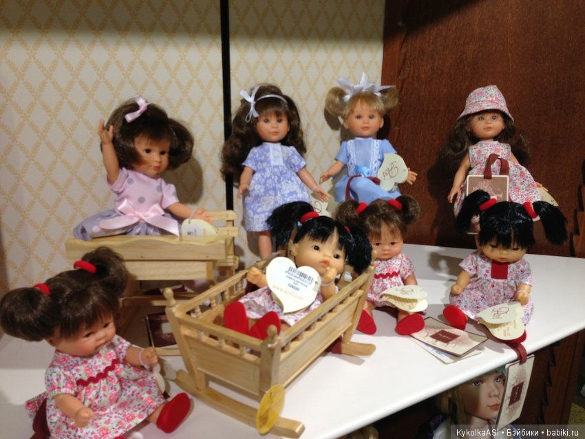 Витрины ASI — Куклы ASI (Аси): испанские пупсы