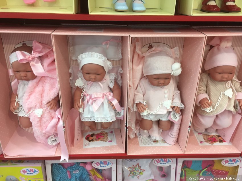 Витрины ASI — Куклы ASI (Аси): испанские пупсы