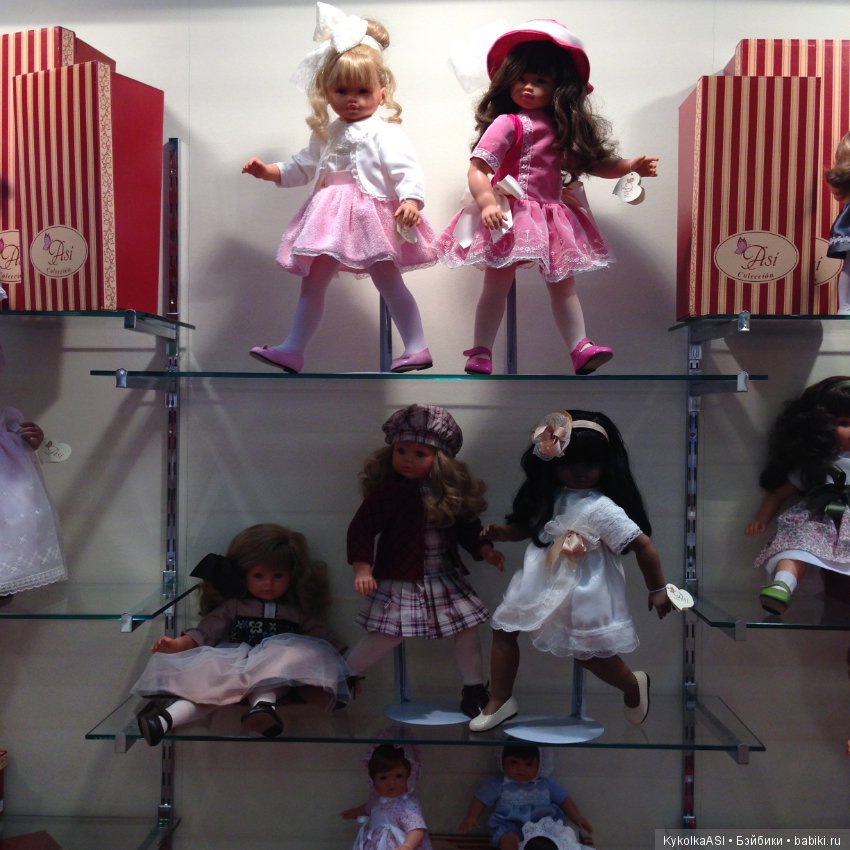 Витрины ASI — Куклы ASI (Аси): испанские пупсы