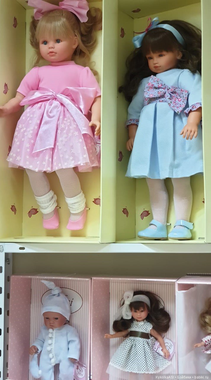 Витрины ASI — Куклы ASI (Аси): испанские пупсы