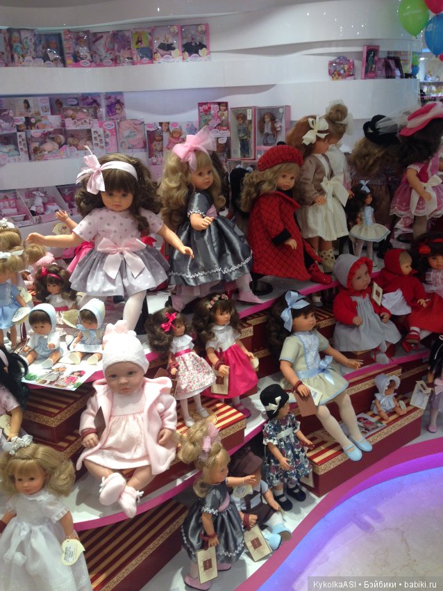 Витрины ASI — Куклы ASI (Аси): испанские пупсы