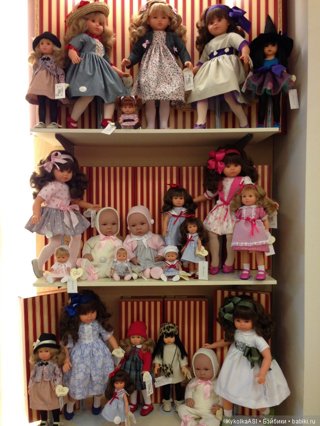 Витрины ASI — Куклы ASI (Аси): испанские пупсы