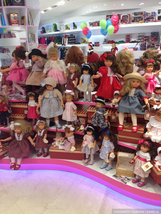 Витрины ASI — Куклы ASI (Аси): испанские пупсы