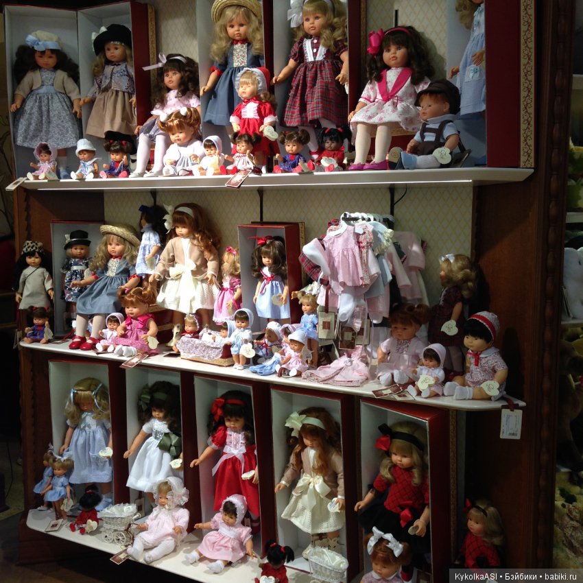 Витрины ASI — Куклы ASI (Аси): испанские пупсы