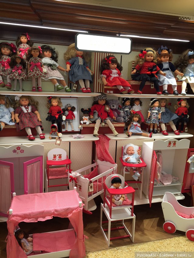 Витрины ASI — Куклы ASI (Аси): испанские пупсы