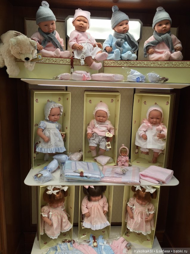 Витрины ASI — Куклы ASI (Аси): испанские пупсы