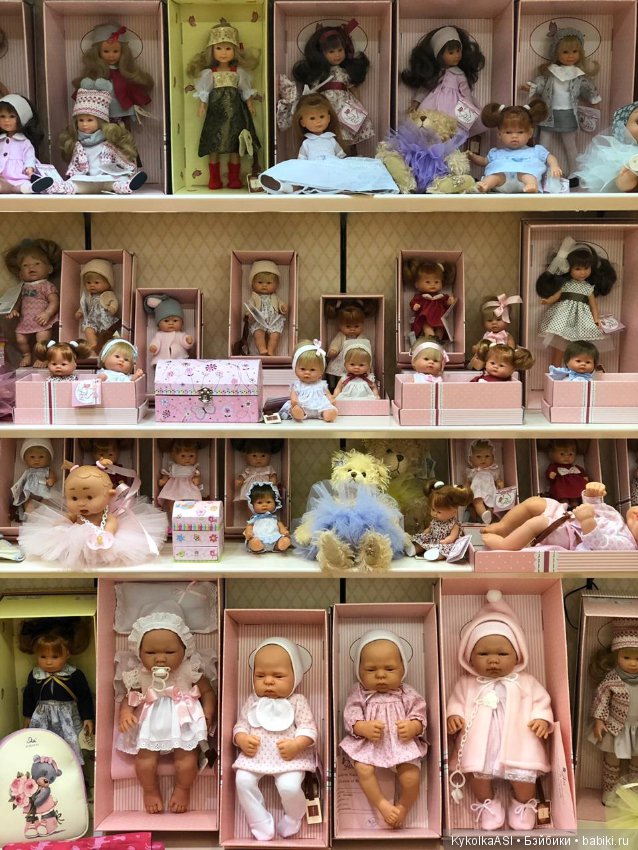 Витрины ASI — Куклы ASI (Аси): испанские пупсы