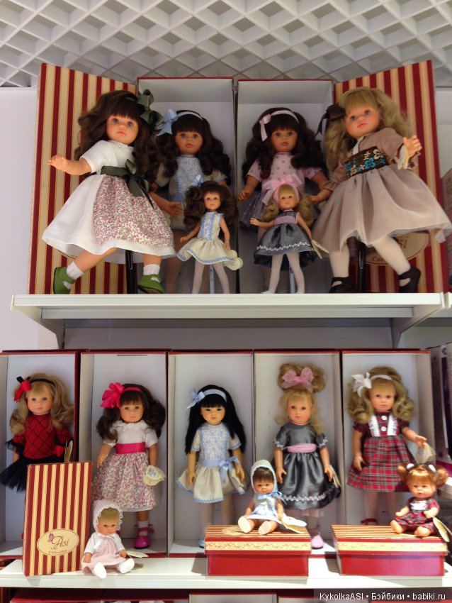 Витрины ASI — Куклы ASI (Аси): испанские пупсы