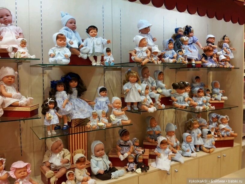 Витрины ASI — Куклы ASI (Аси): испанские пупсы (фото 8)