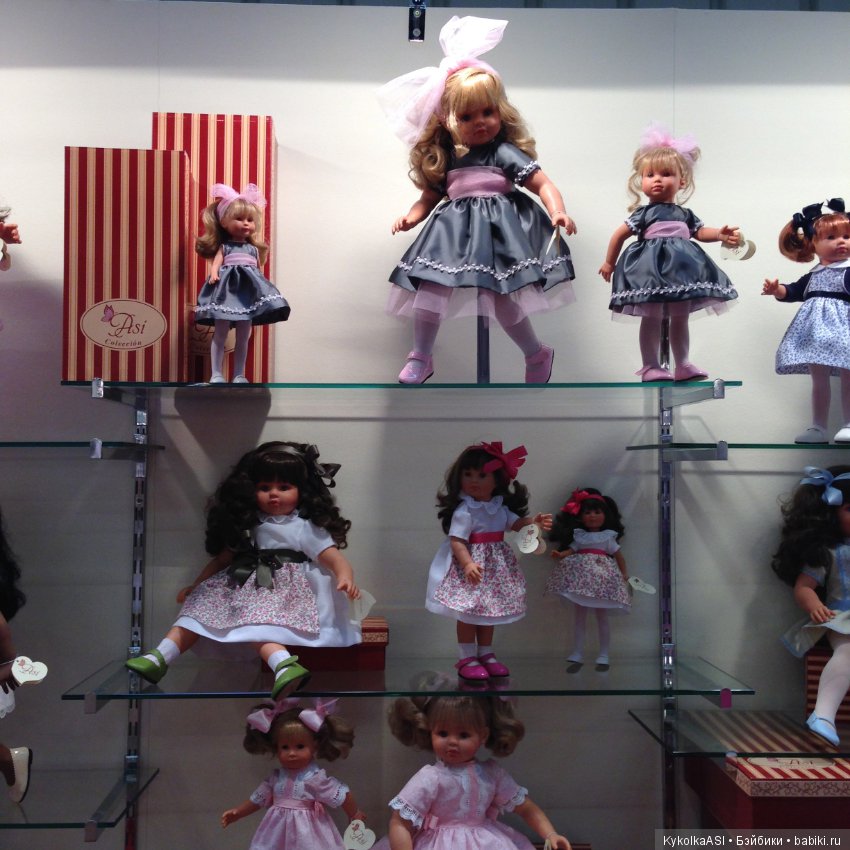Витрины ASI — Куклы ASI (Аси): испанские пупсы